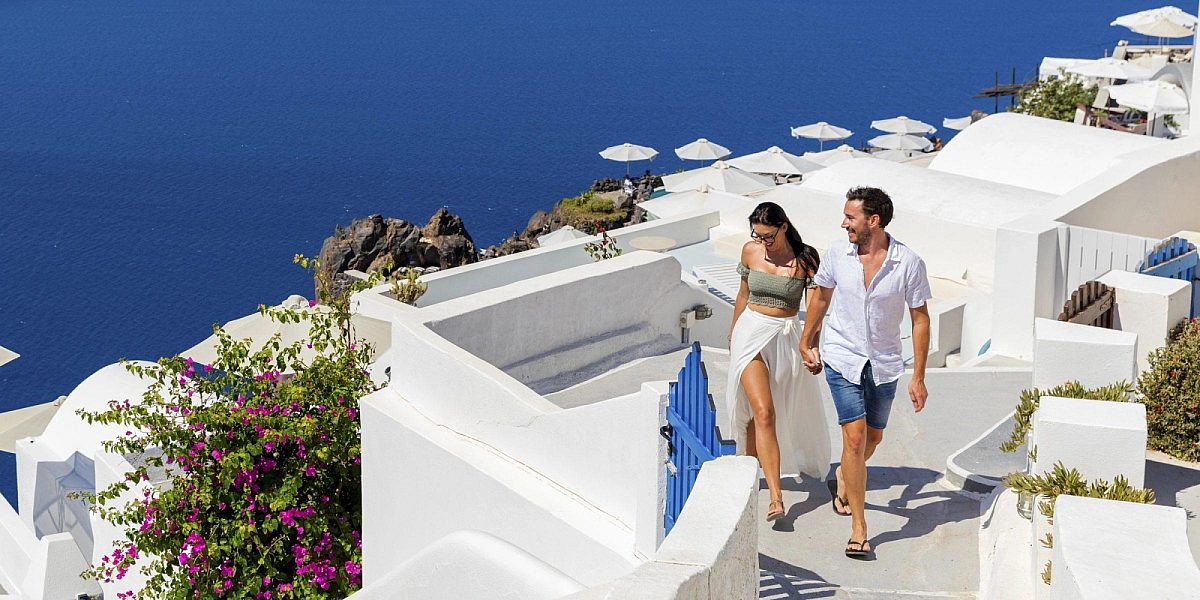Couple in Greece