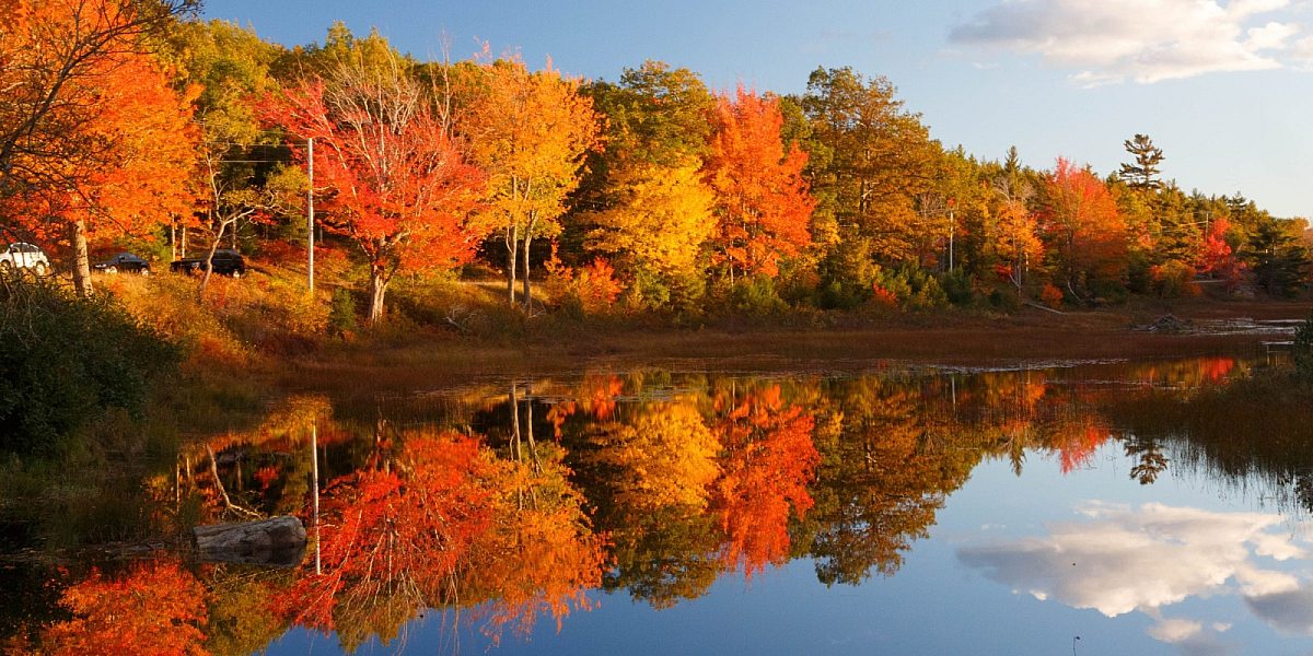 Acadia National Park in Maine, New England