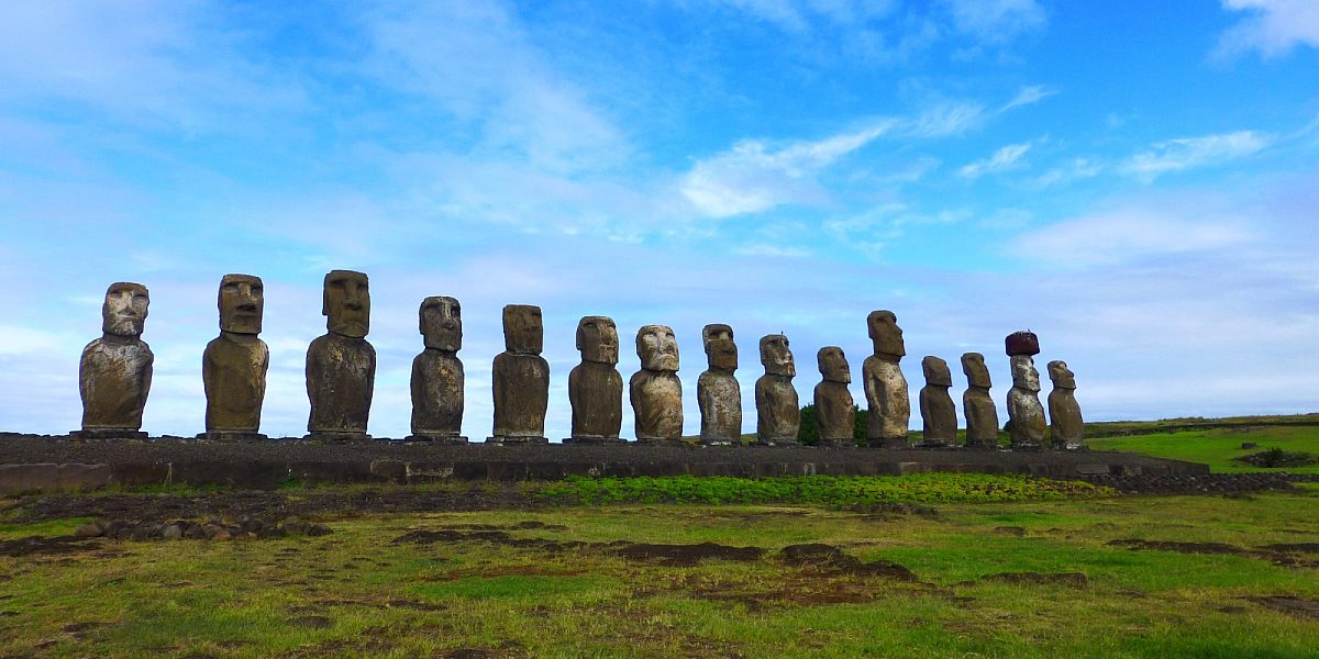 The Moai on Easter Island